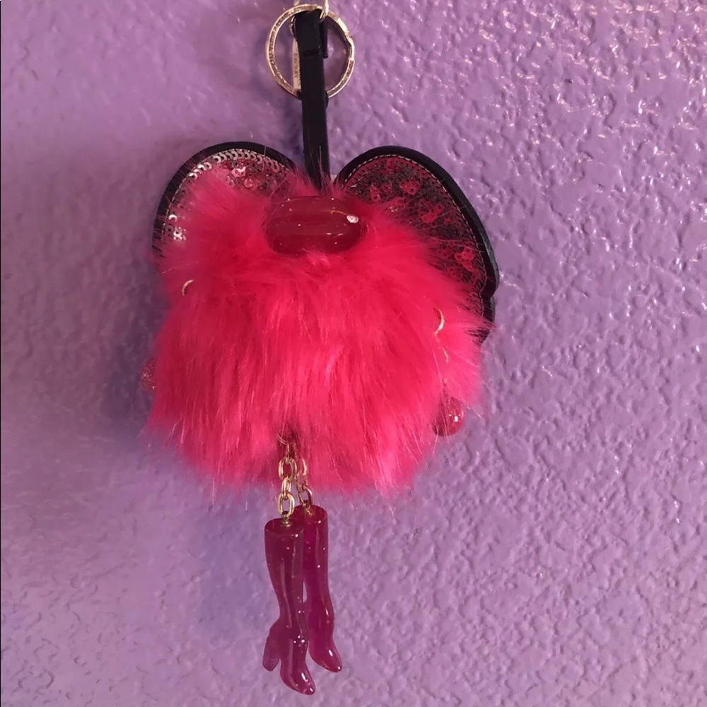 Victoria’s Secret Pom Pom Keychain- New